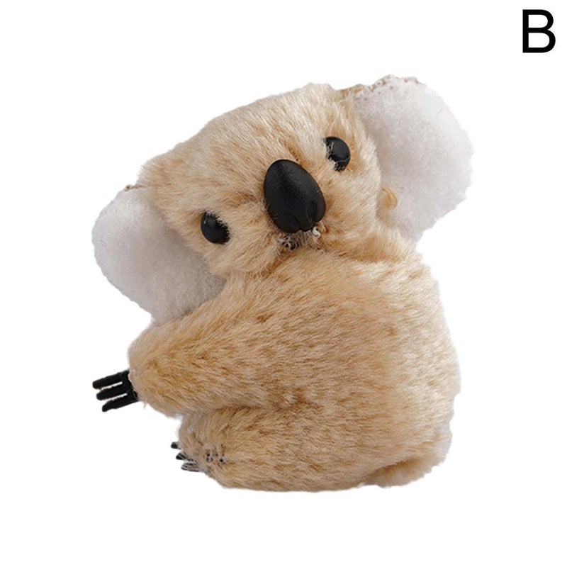 Cute Koala Hair Clip, Plush Koala Side Clip, Autumn/Winter 3D Bangs Hair Clip, Top Clip Hair Accessory